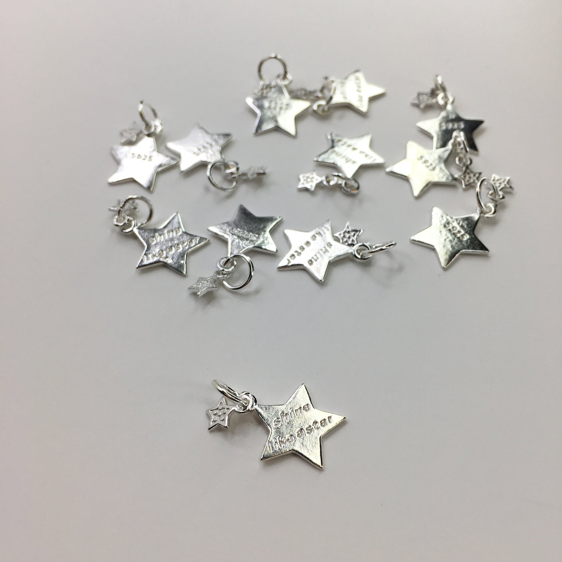 925 Sterling Silver Star Charm | Bellaire Wholesale