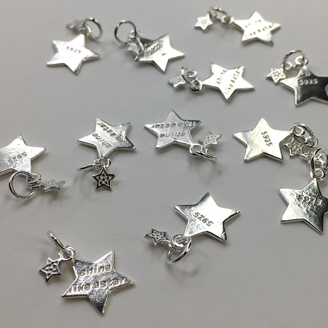 925 Sterling Silver Star Charm | Bellaire Wholesale