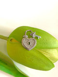 Lock and Key Heart Charm | Bellaire Wholesale