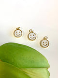 Mother of Pearl Smiley Face Charm | Bellaire Wholesale