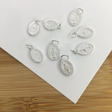 925 Sterling Silver Miraculous Mary Charm