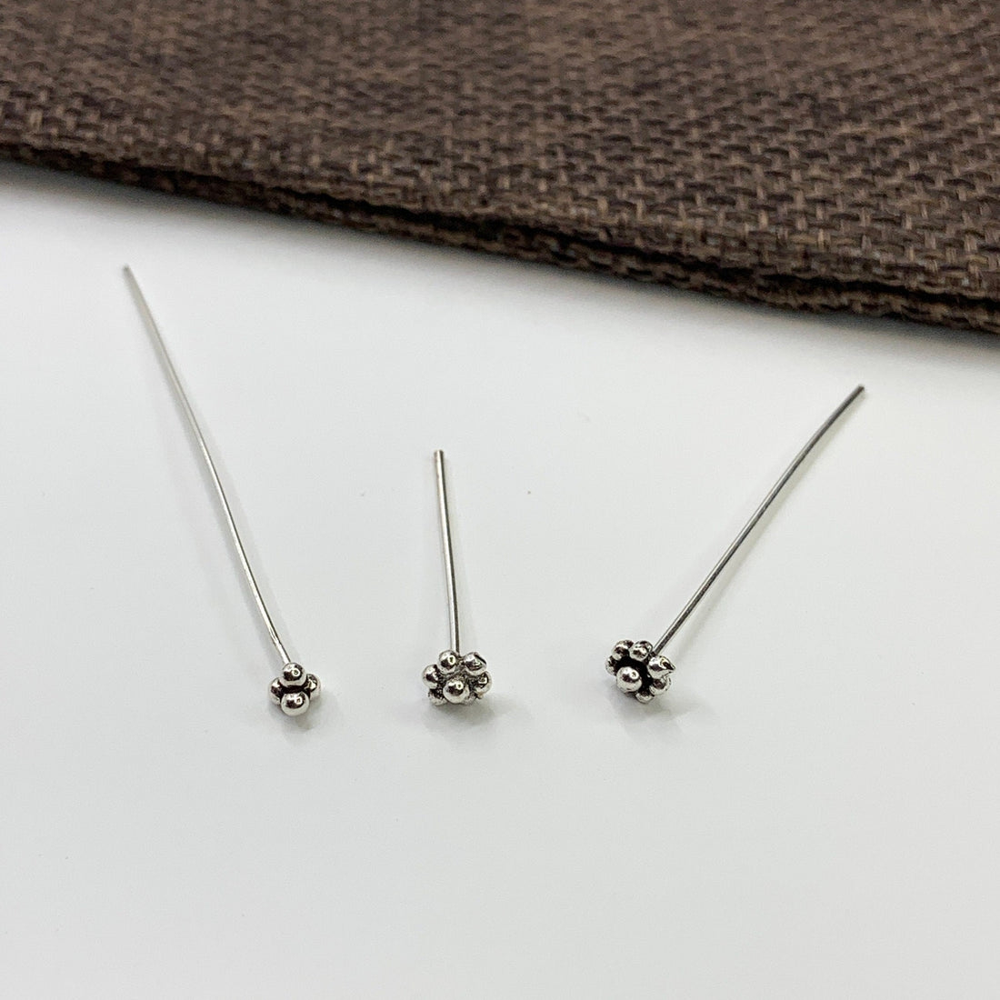 Antique Silver Head Pins | Bellaire Wholesale