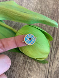 Round Evil Eye Connector | Bellaire Wholesale