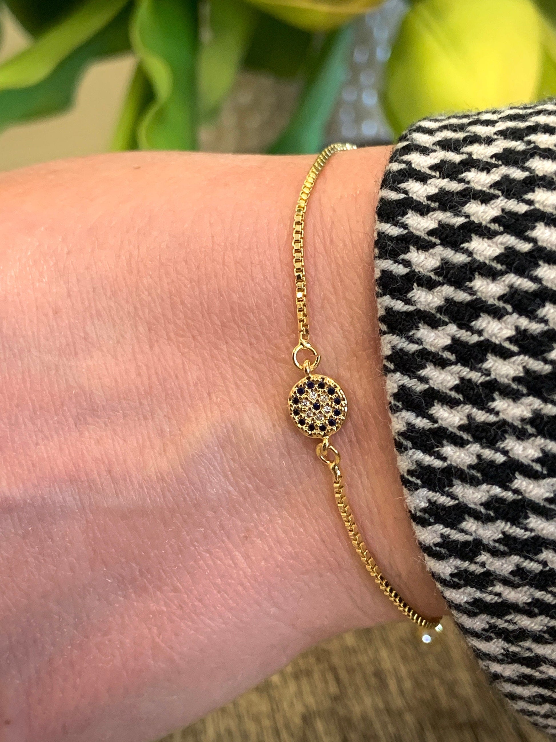 Dainty Evil Eye Bracelet | Bellaire Wholesale
