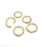 18k Gold Plated Endless Clicker Lock | Bellaire Wholesale