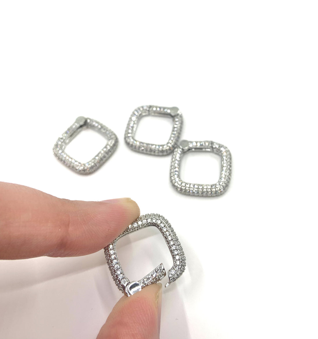 18k Gold Plated Square Clasp | Bellaire Wholesale