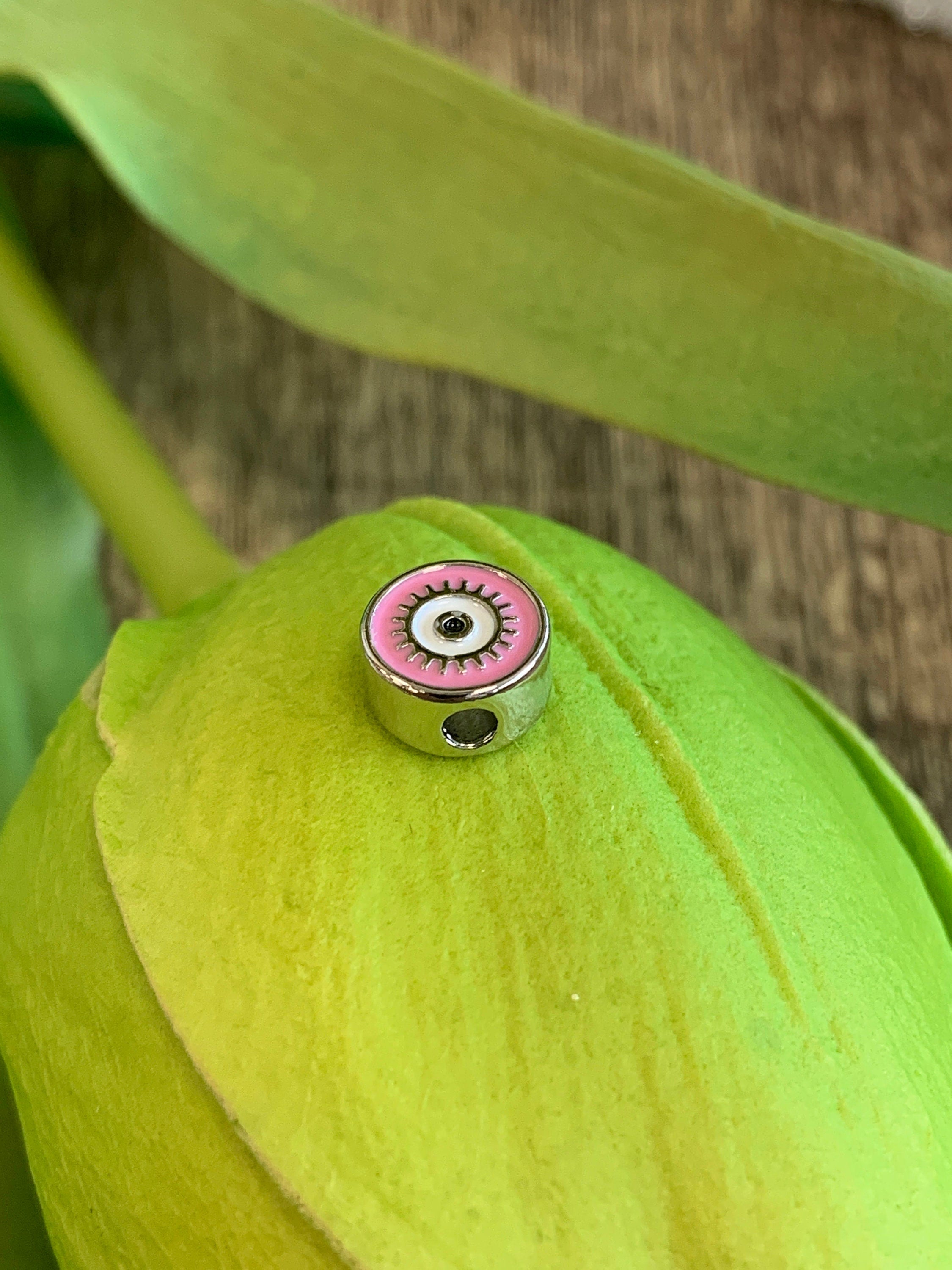 8mm Evil Eye Beads, 4 colors | Bellaire Wholesale