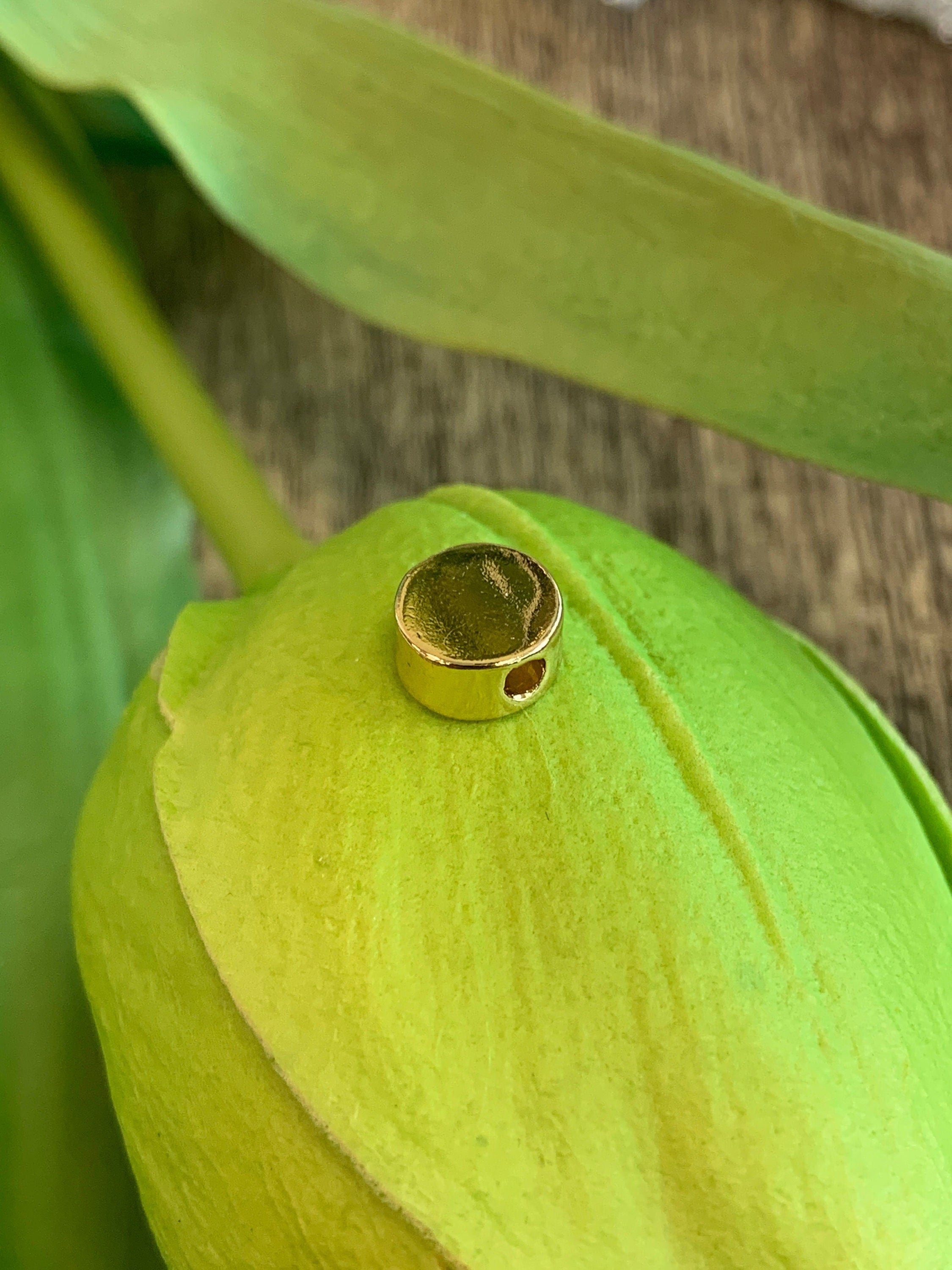 Evil Eye Bead, 18k gold plated | Bellaire Wholesale
