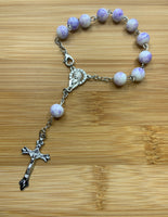 Mini Glass Bead Rosary, 5 colors | Bellaire Wholesale