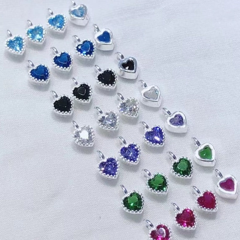 925 Sterling Silver Mini Heart Charm | Bellaire Wholesale
