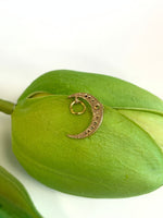 Half Moon Gold Charm | Bellaire Wholesale