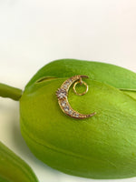 Half Moon Gold Charm | Bellaire Wholesale