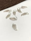 925 Sterling Silver Angel Wing Charm | Bellaire Wholesale