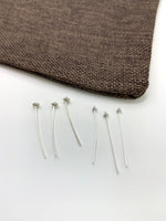 Sterling Silver Head Pins | Bellaire Wholesale