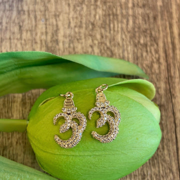 Cubic Zirconia Om Pendant | Bellaire Wholesale