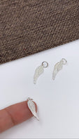 925 Silver Small Angel Wing Charm | Bellaire Wholesale