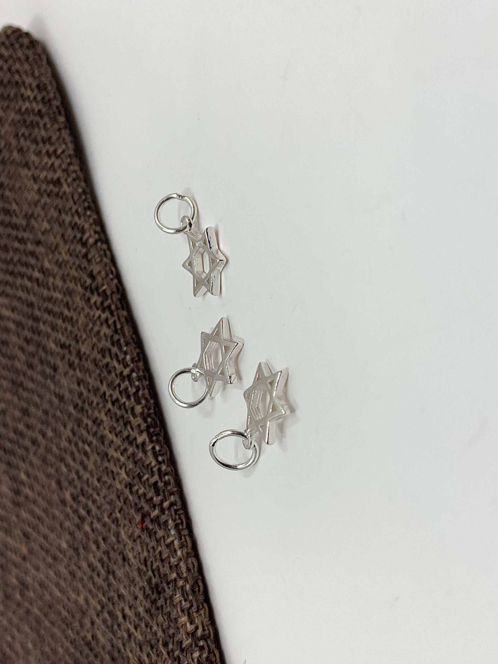 925 Silver Tiny Star of David Charm | Bellaire Wholesale