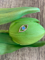 Evil Eye Connector, Cubic Zirconia | Bellaire Wholesale