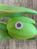 CZ Stones Evil Eye Connector | Bellaire Wholesale