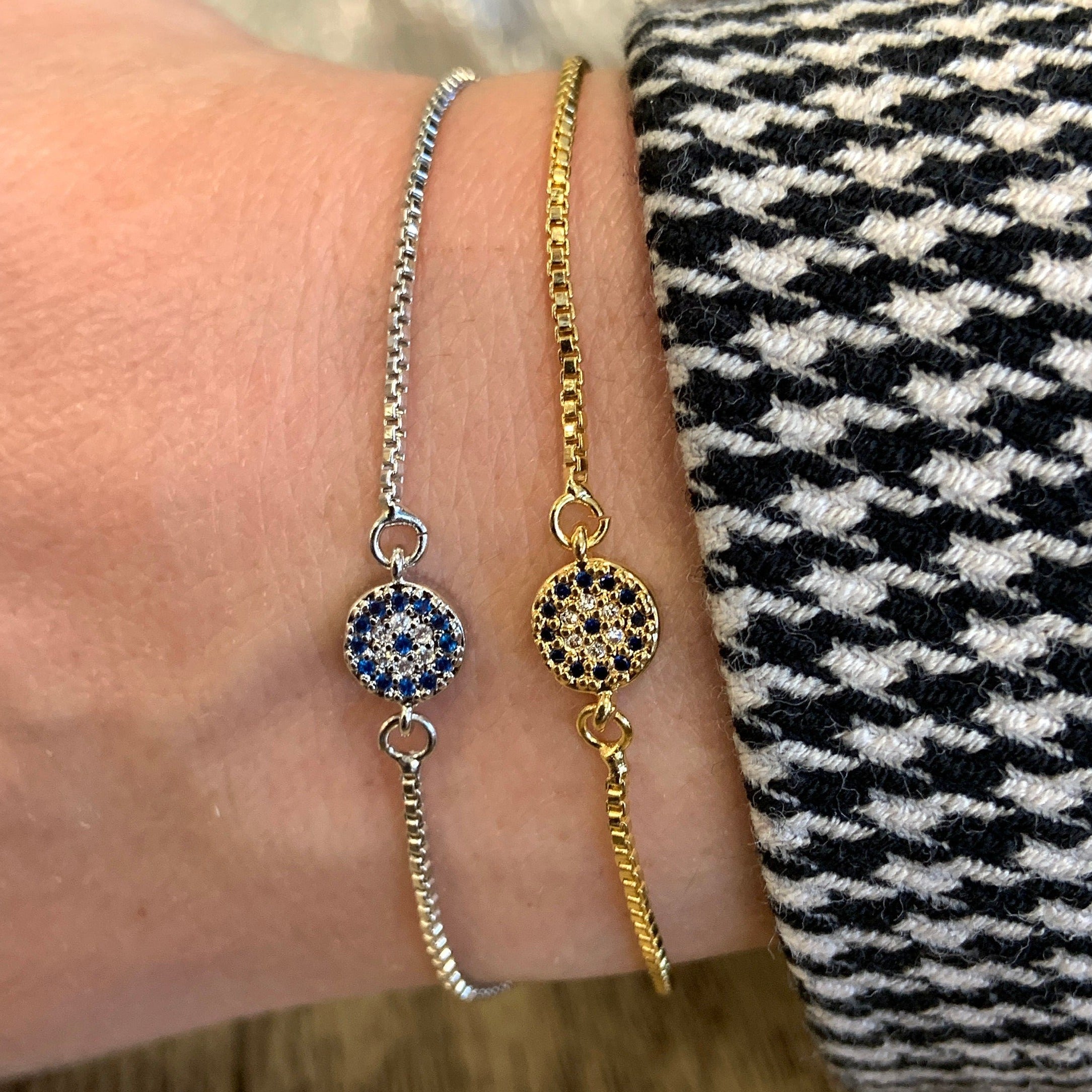Dainty Evil Eye Bracelet | Bellaire Wholesale