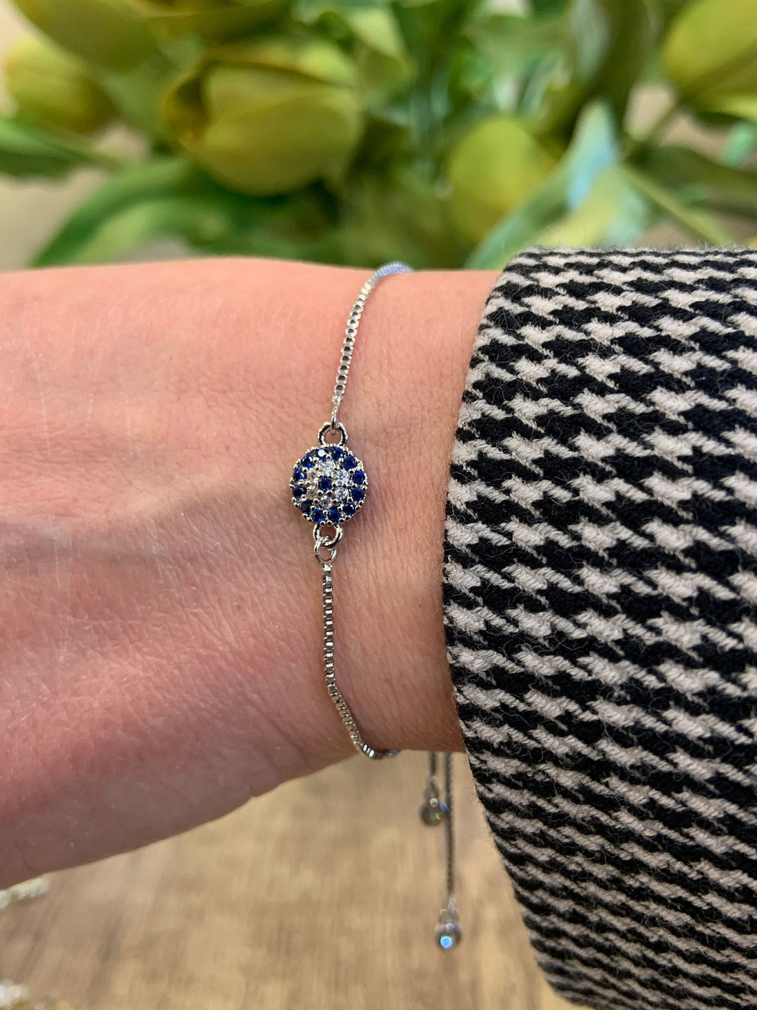 Minimal Evil Eye Bracelet | Bellaire Wholesale