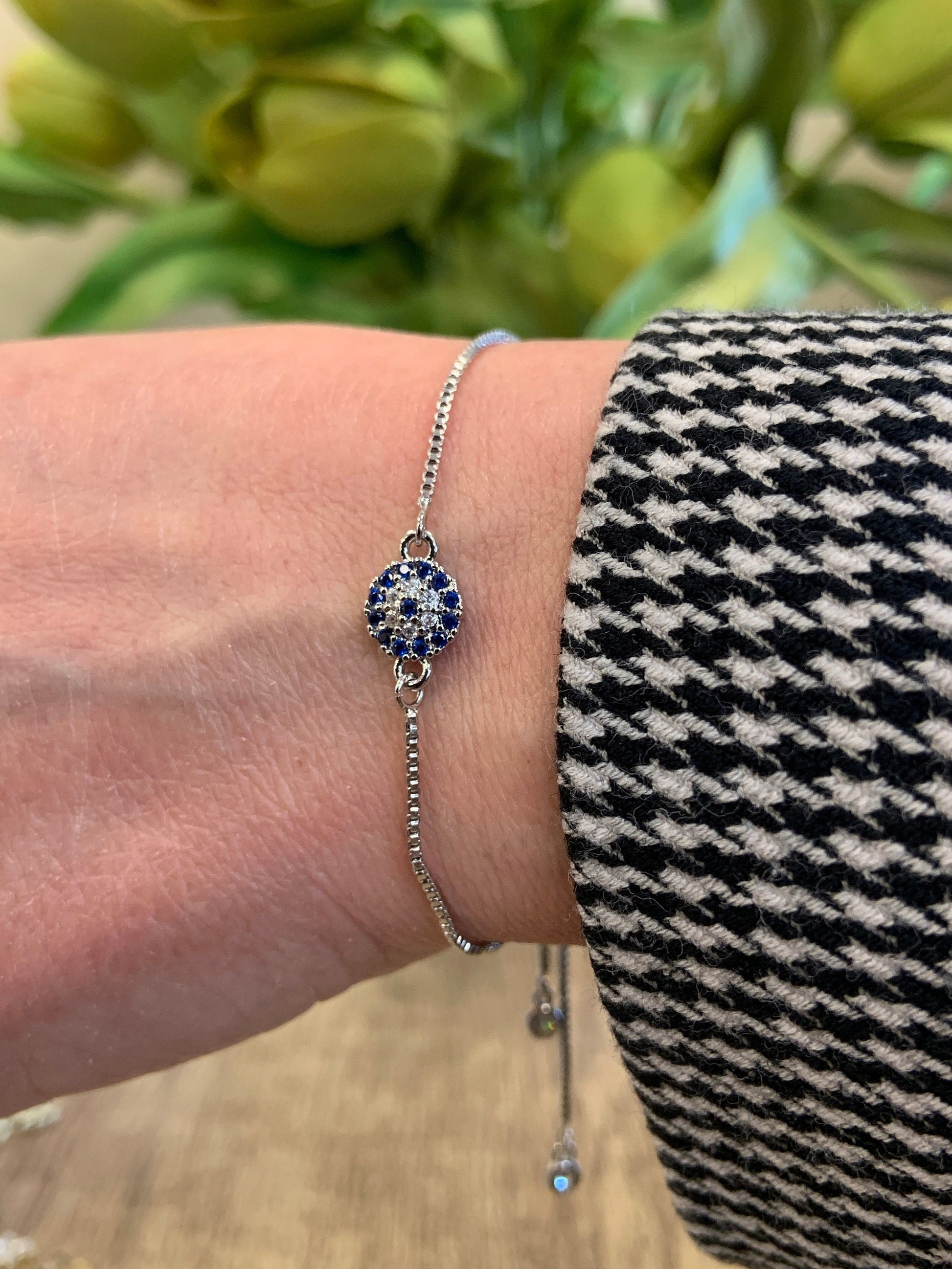 Minimal Evil Eye Bracelet | Bellaire Wholesale