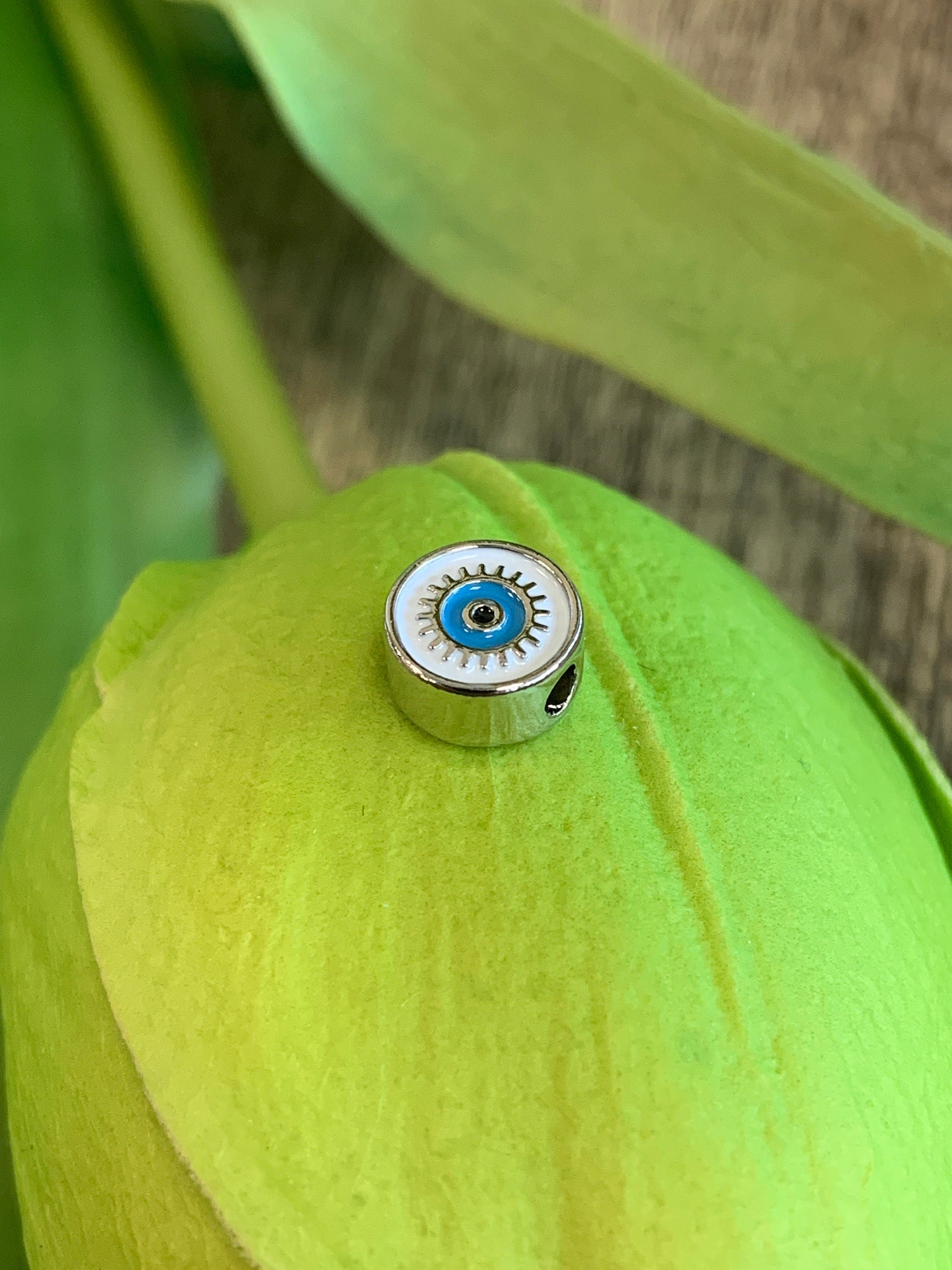 8mm Evil Eye Beads, 4 colors | Bellaire Wholesale
