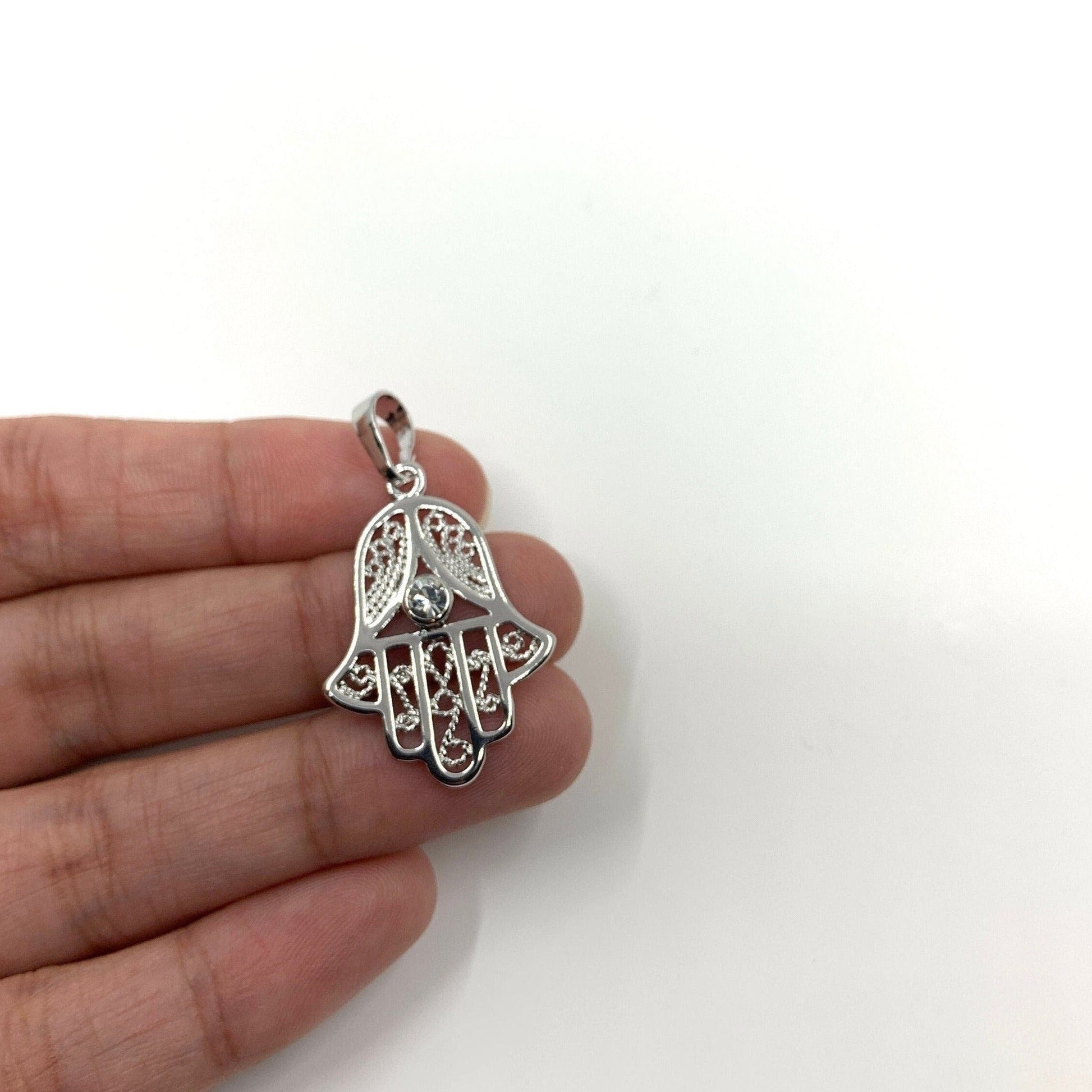 Hamsa Hand Charm Pendant | Bellaire Wholesale