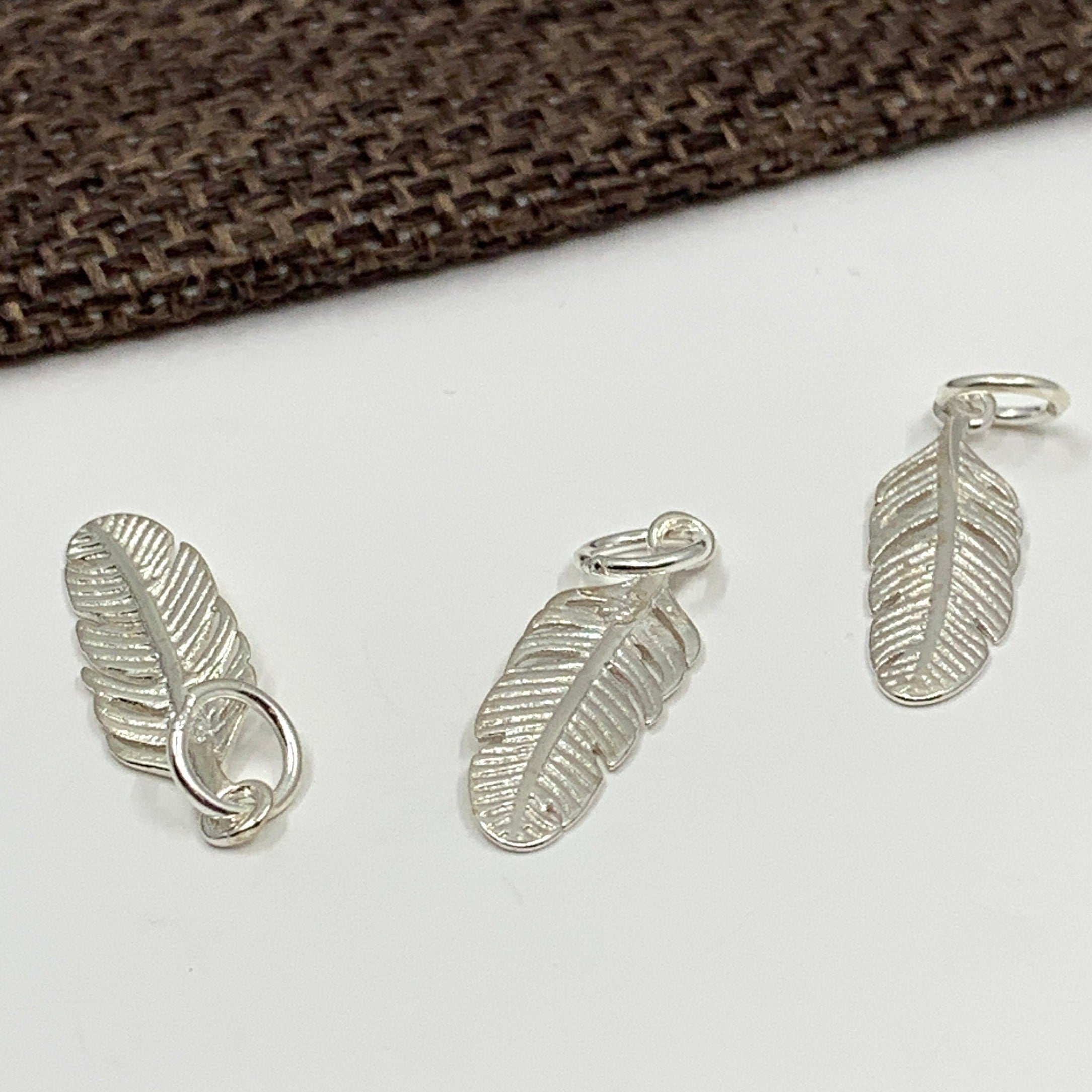 925 Sterling Silver Feather Pendant | Bellaire Wholesale