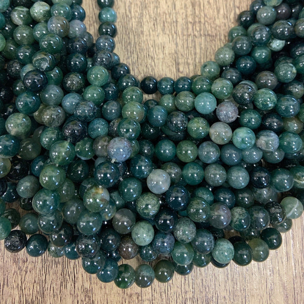 Moss Agate Beads | Bellaire Wholesale