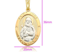 Saint Jude Oval Medal | Bellaire Wholesale