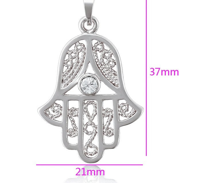 Hamsa Hand Charm Pendant | Bellaire Wholesale