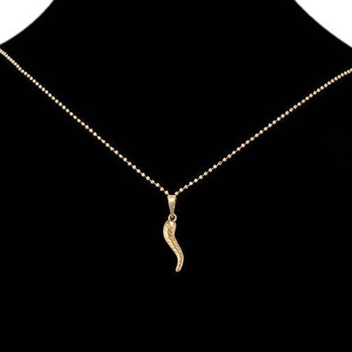 Dainty Italian Horn Pendant | Bellaire Wholesale