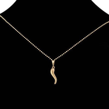 Dainty Italian Horn Pendant | Bellaire Wholesale