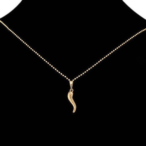 Dainty Italian Horn Pendant | Bellaire Wholesale