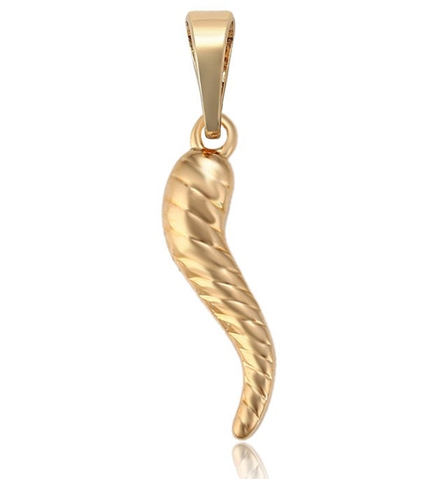Dainty Italian Horn Pendant | Bellaire Wholesale
