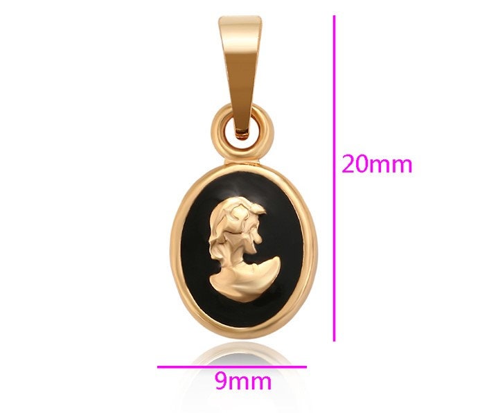 Tiny Cameo Pendant | Bellaire Wholesale