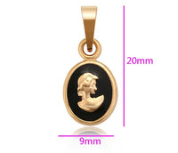 Tiny Cameo Pendant | Bellaire Wholesale