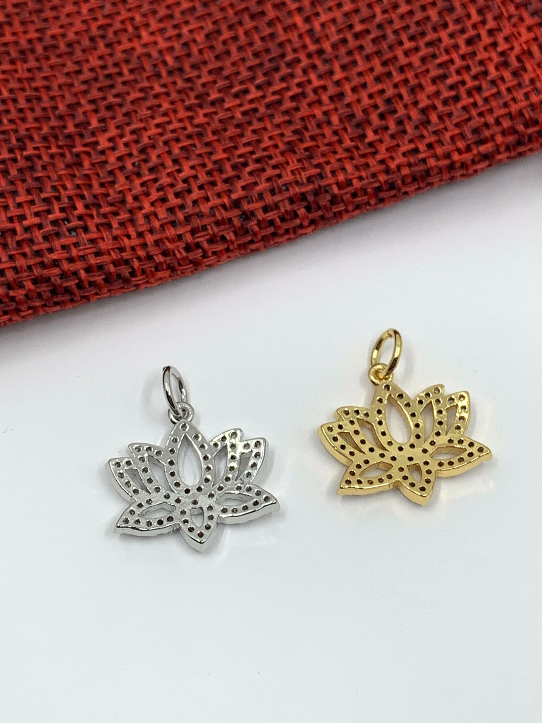 Lotus Flower Charm | Bellaire Wholesale