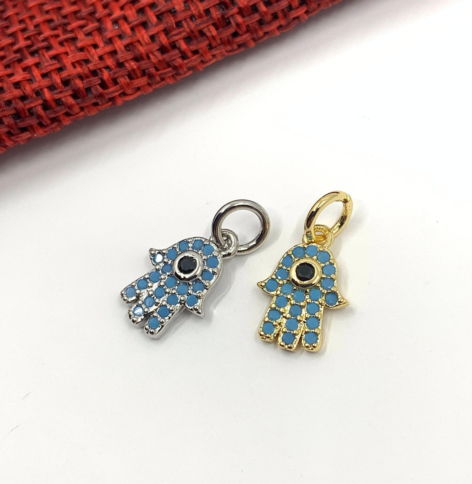 Hamsa Charm with Evil Eye | Bellaire Wholesale