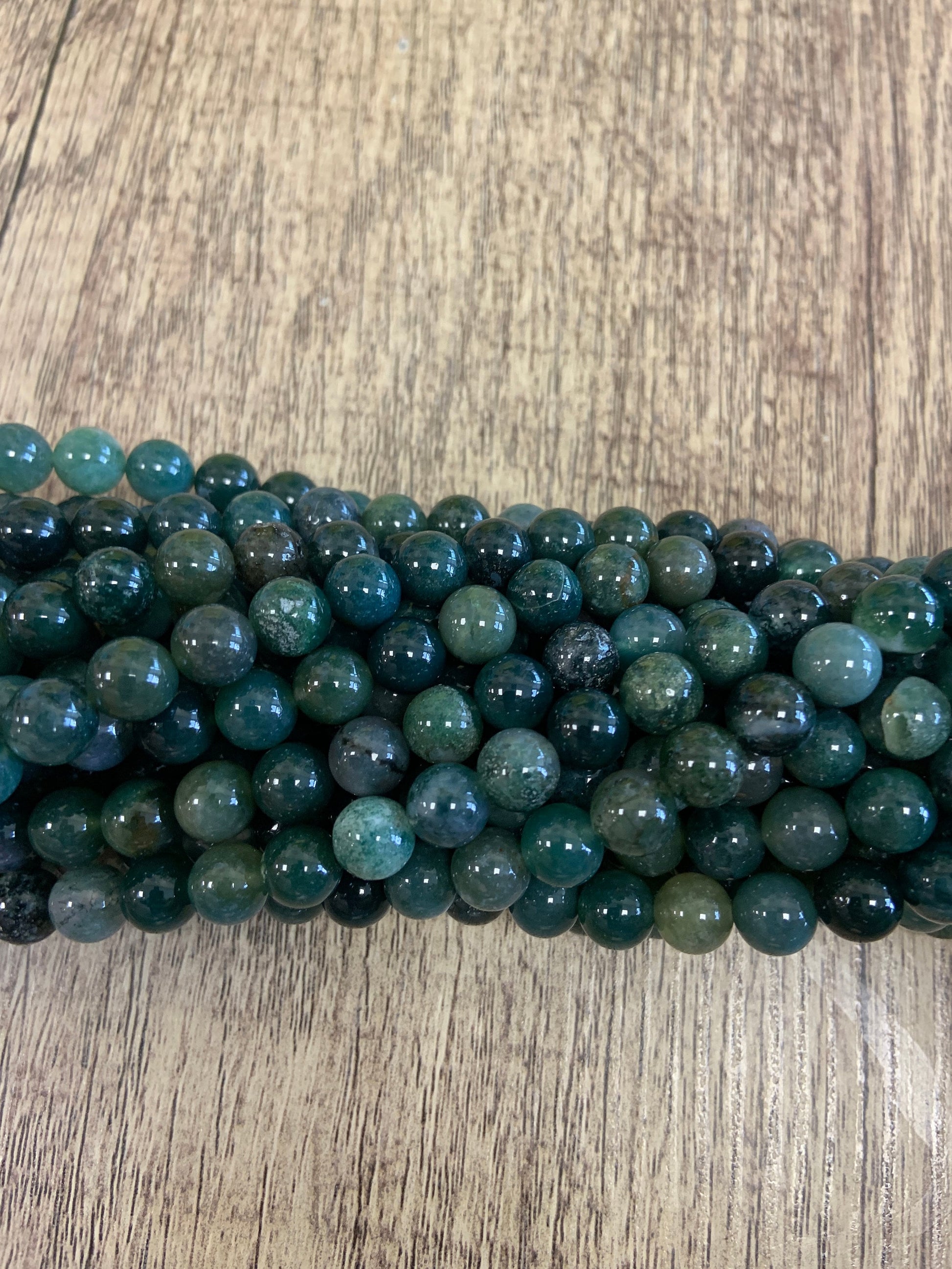 Moss Agate Beads | Bellaire Wholesale