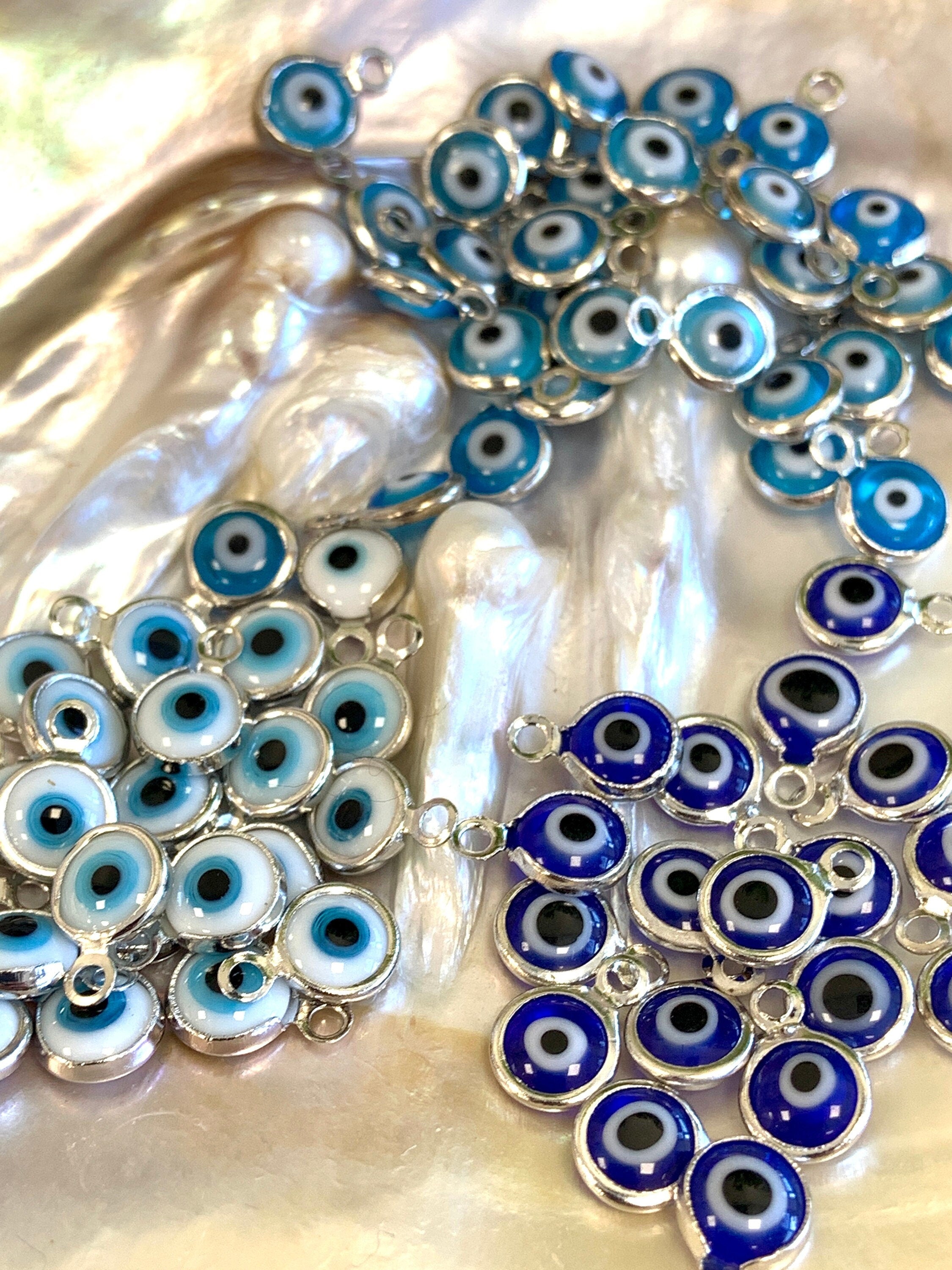 Greek Evil Eye Charm, 3 colors | Bellaire Wholesale