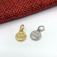 Tiny Happy Face Charm | Bellaire Wholesale