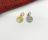 Tiny Happy Face Charm | Bellaire Wholesale