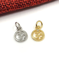 Om Round Charm | Bellaire Wholesale