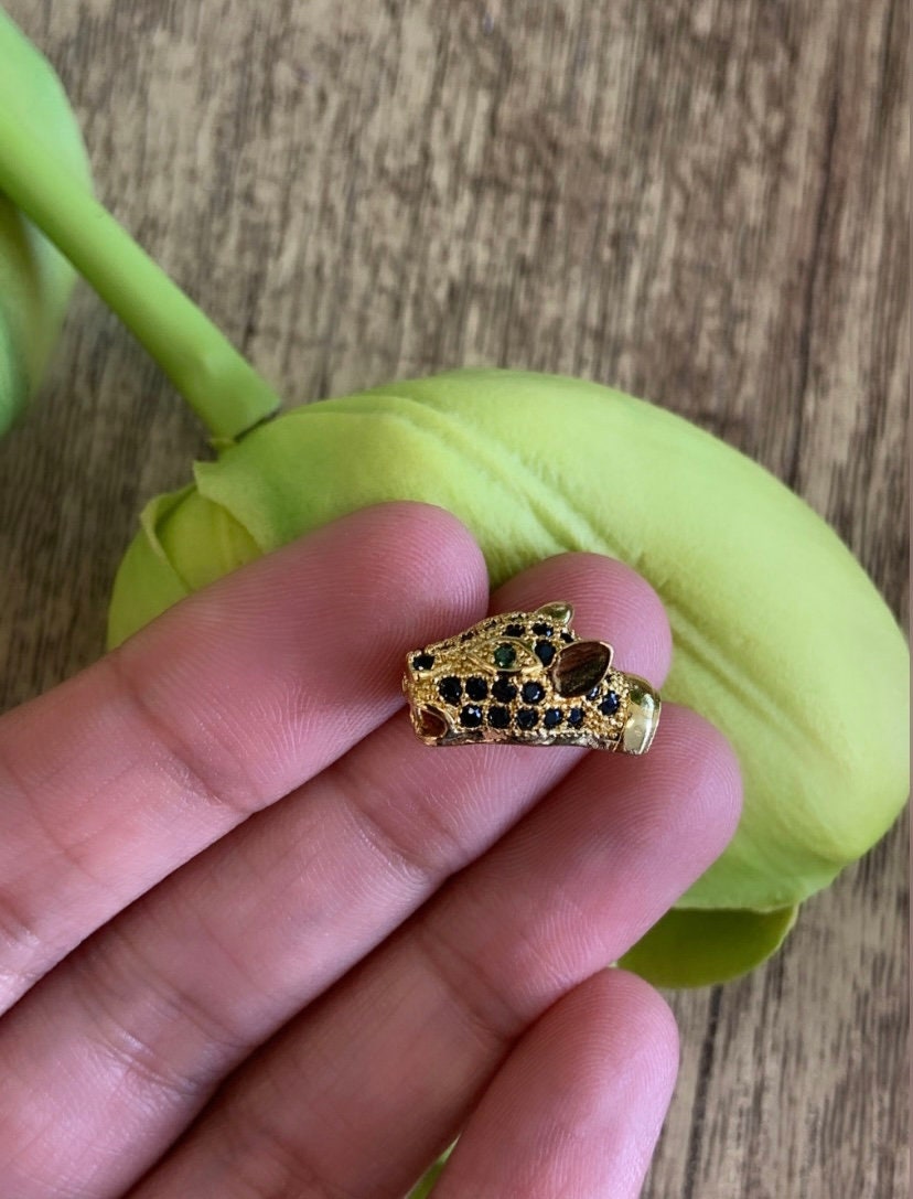 Panther head bead | Bellaire Wholesale