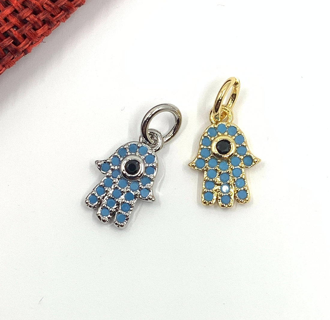 Hamsa Charm with Evil Eye | Bellaire Wholesale