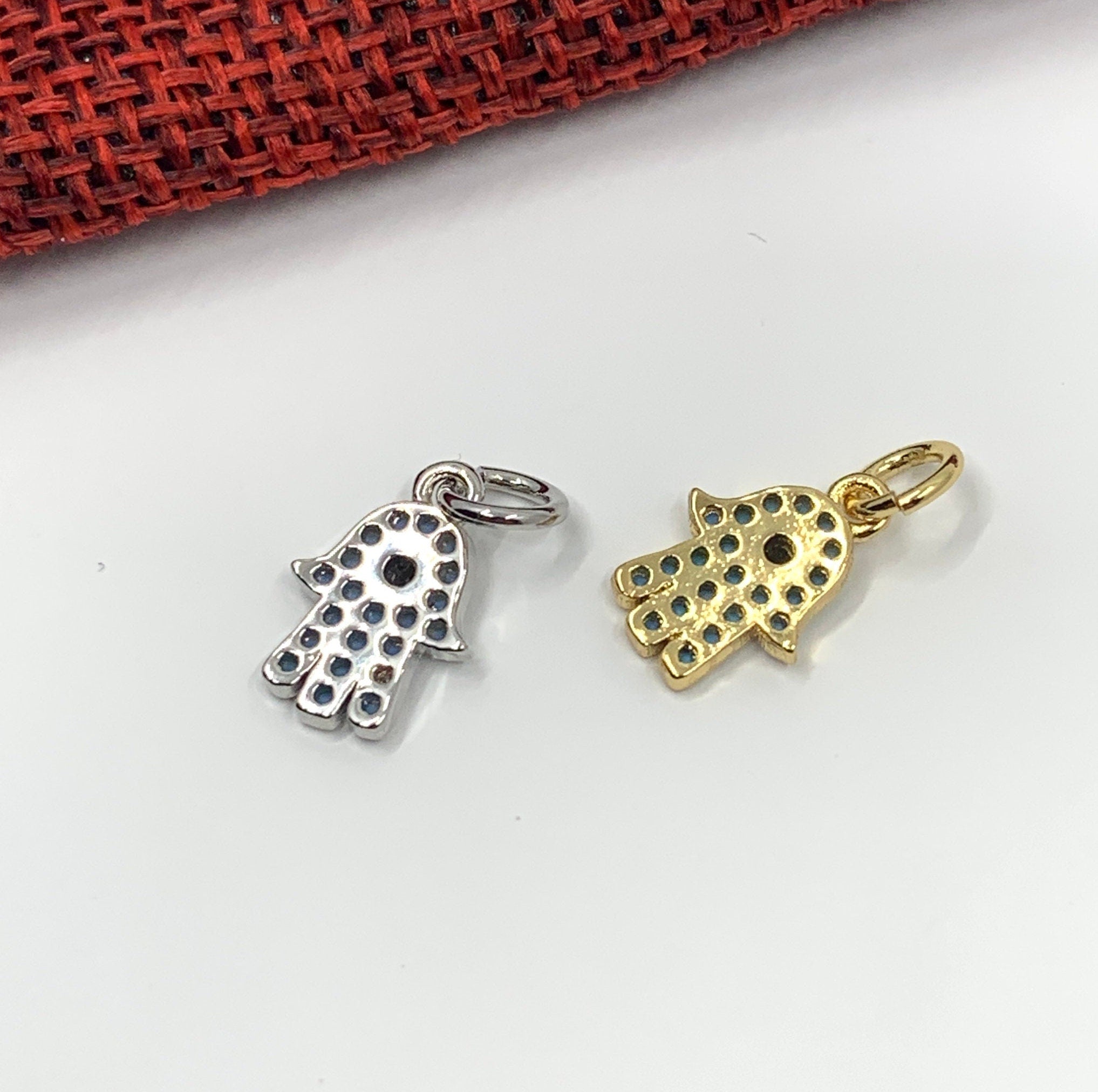 Hamsa Charm with Evil Eye | Bellaire Wholesale