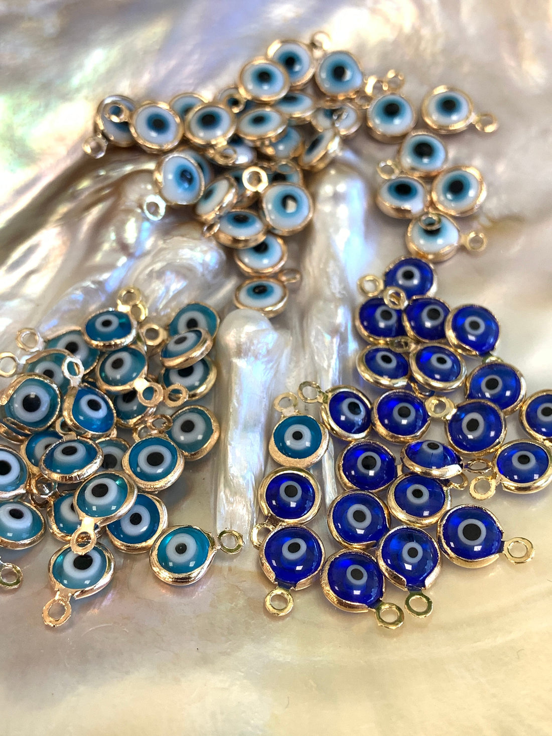 Greek Evil Eye Charm, 3 colors | Bellaire Wholesale