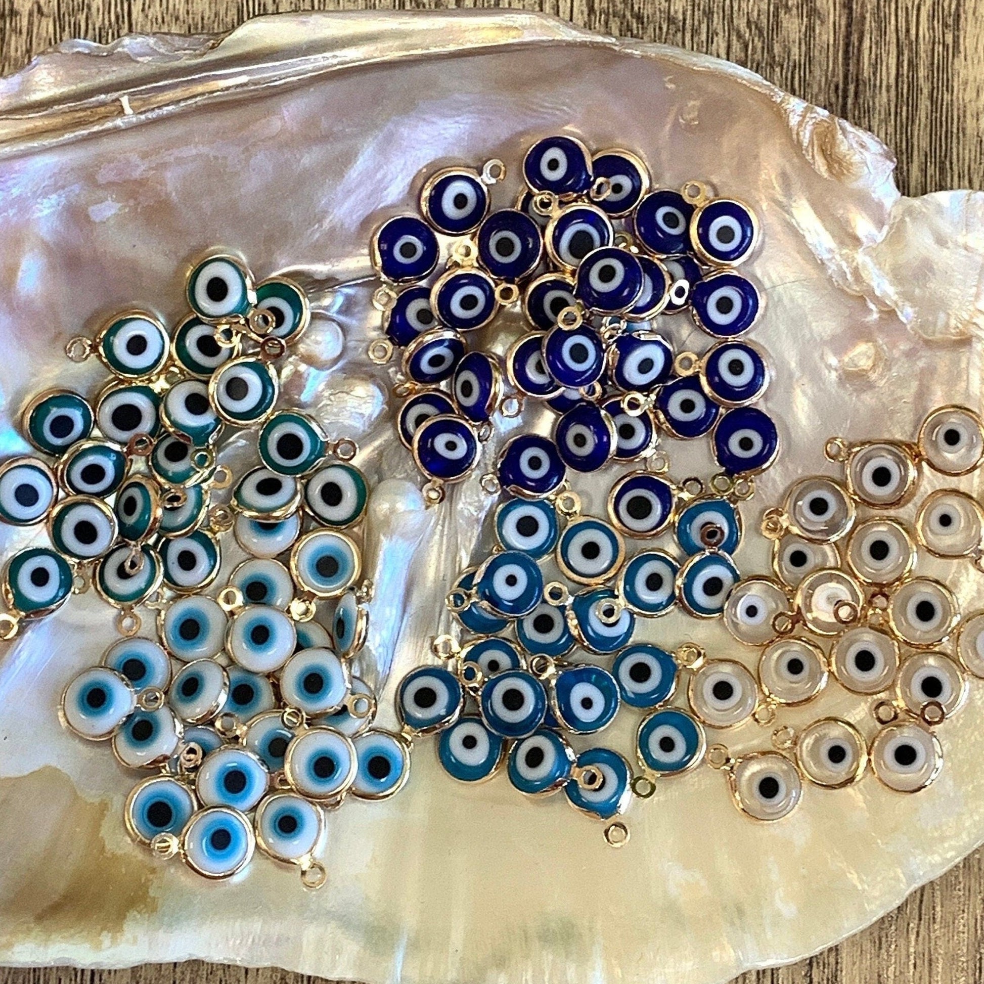 Greek Evil Eye Charm, 5 colors | Bellaire Wholesale